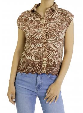 Camicia fantasia con ricami  Only